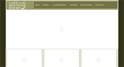 Desktop Screenshot of lakeonthemountain.com